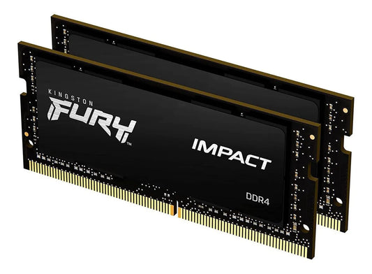 RAM KINGSTON FURY IMPACT SODDR4 LAP 64GB 2X32 3200 NEGRO