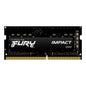 RAM KINGSTON FURY IMPACT SODDR4 LAP 8GB 3200 NEGRO