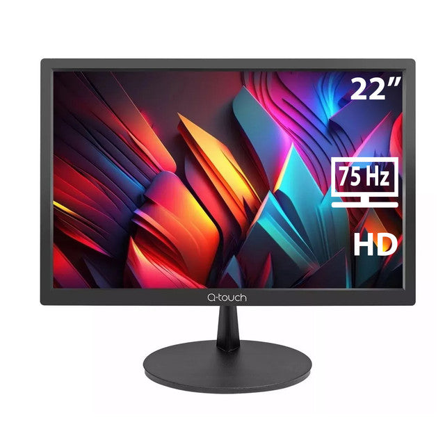 MONITOR 22 QTOUCH QT-2200 16MS 75HZ HDPLUS TN