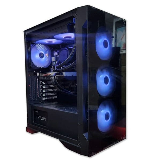 PC Gamer Intel Core i7 14700F | RTX 5050 WINDFORCE | 32GB DDR4 | 2TB NVMe SSD | B760M WiFi | Cooler Líquido 240MM
