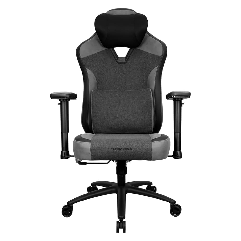 SILLA THUNDER X3 EAZE LOFT  TEJIDO, ANTE, POLIPIEL 125KG GREY