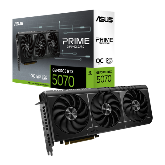 TARJETA DE VIDEO NVIDIA RTX5070 12GB OC GDDR7 ASUS PRIME