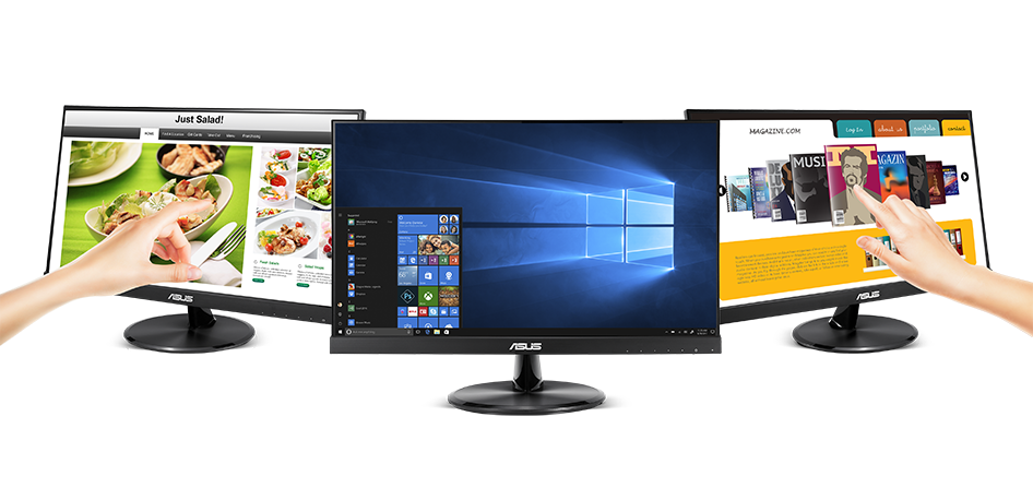 MONITOR 22 ASUS VT229H 5MS 75HZ FULL HD IPS TOUCH