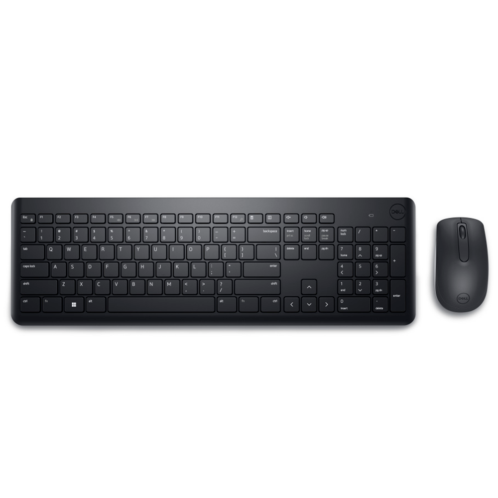 KIT TECLADO Y MOUSE DELL KM3322W TEC/ESP INALAMBRICO USB NEGRO