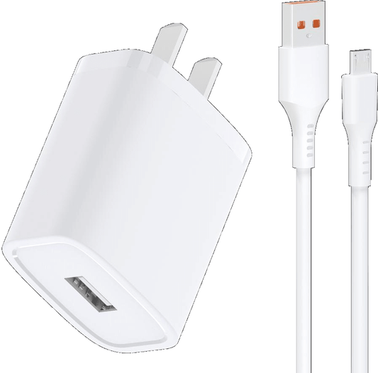 Cable | US-A203 IP | 2.4A 1m | USB | IP | No | Carga y datos | 252/63 | Blanco - rogeek