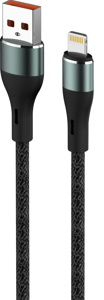 Cable | US-L202 TC | QC4.0 1m | USB | Type-C | No | Rapido | 200/100 | Negro - rogeek