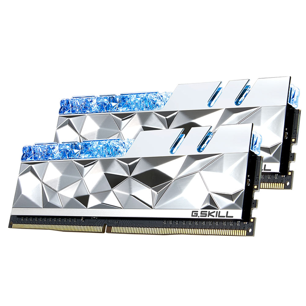 MEM DDR4 GSKILL TRIDENT Z ROYAL ELITE 2X8GB PLATA