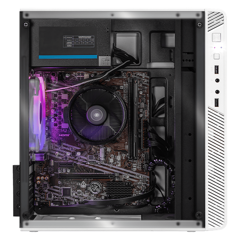 Computadora de escritorio ｜ Ryzen 5 3400G ｜ 16GB RAM ｜ 500GB SSD ｜ Vega 11 ｜ Monitor 23.8" 75Hz - rogeek