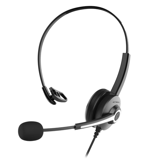 DIADEMA ACTECK CENTRIC PRO HN620 ON EAR USB MICROFONO - rogeek