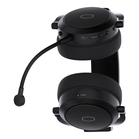 DIADEMA COOLER MASTER CH351 GAMER NEGRO 3.5MM BLUETOOTH USB - C 100HZ - 1KHZ MIC FLEXIBLE DESMONTABLE - rogeek