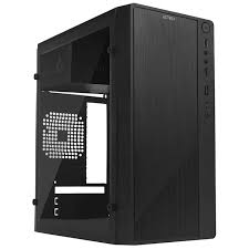 GABINETE ACTECK KIOTO GC220 ACRILICO NEGRO MATX