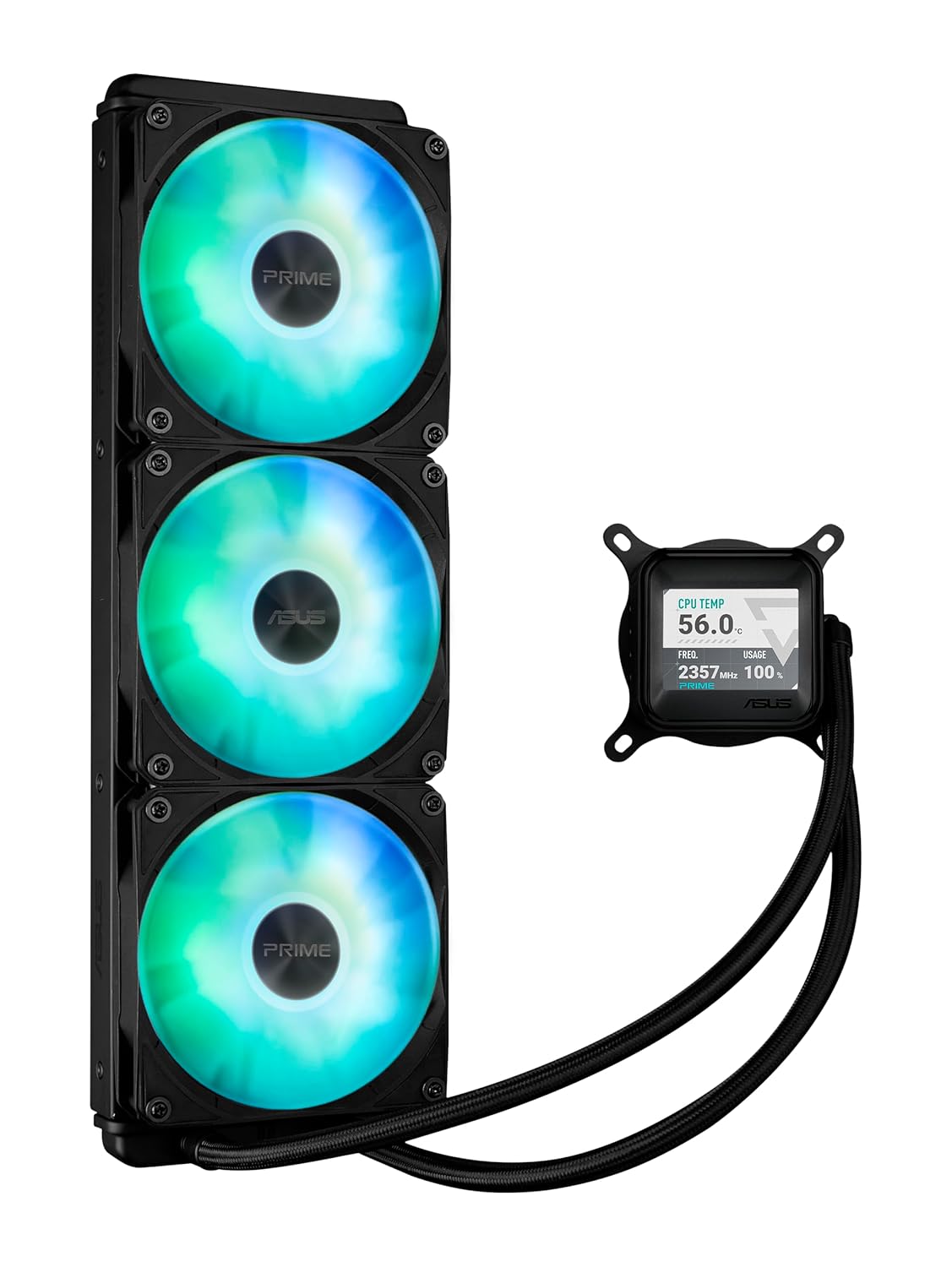 ENFRIAMIENTO LIQUIDO ASUS PRIME LC 360 ARGB 90RC0101 - B0AAY0 12M DE GARANTIA - rogeek