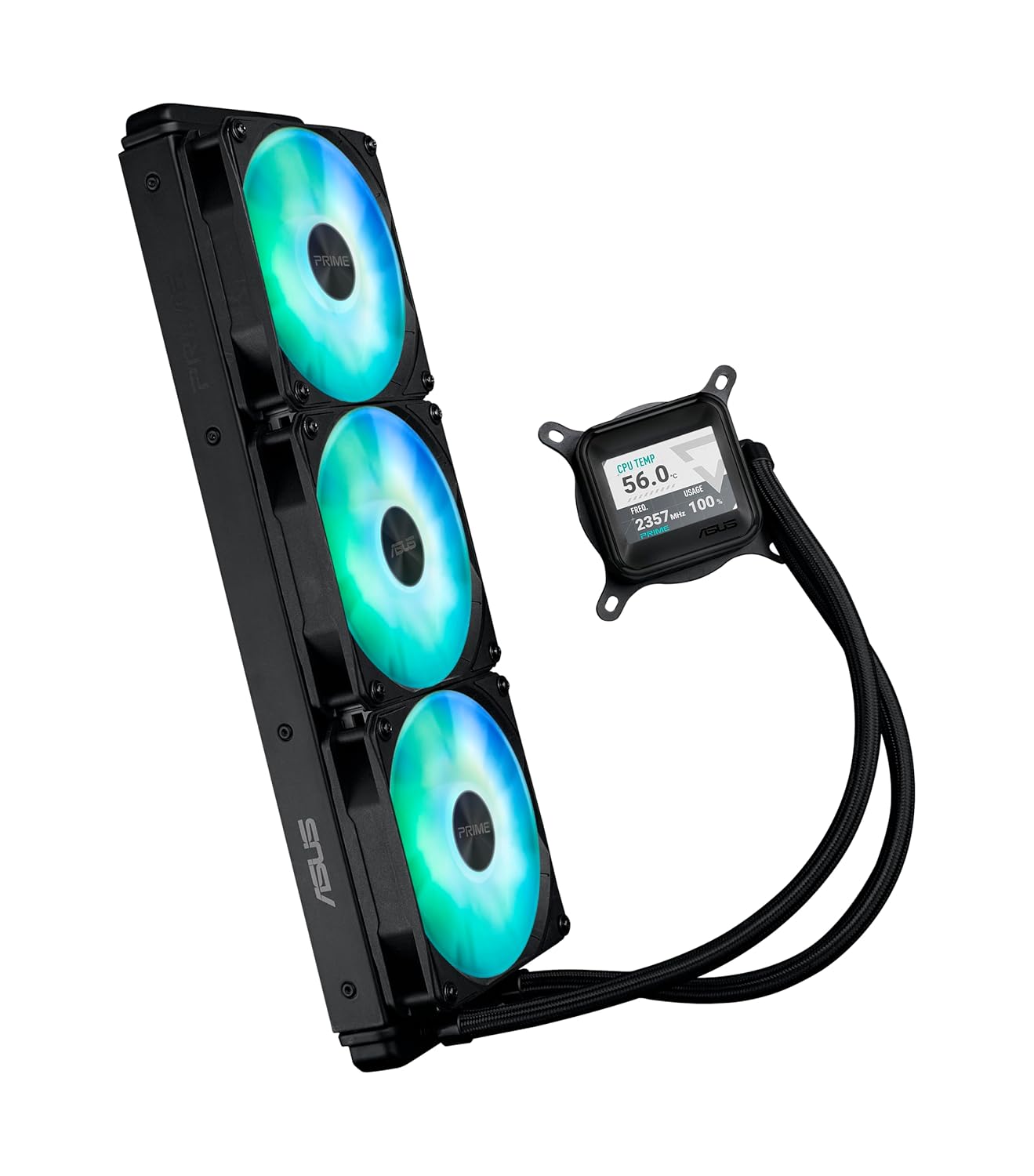 ENFRIAMIENTO LIQUIDO ASUS PRIME LC 360 ARGB 90RC0101 - B0AAY0 12M DE GARANTIA - rogeek