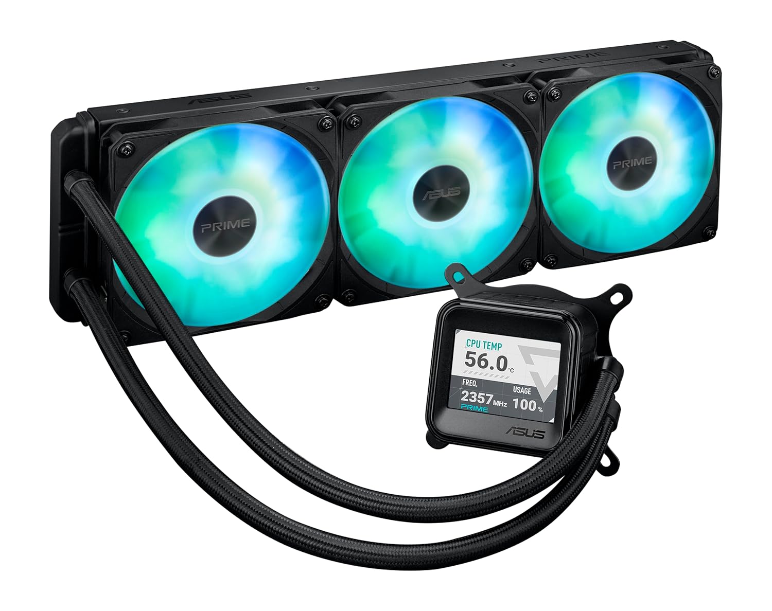 ENFRIAMIENTO LIQUIDO ASUS PRIME LC 360 ARGB 90RC0101 - B0AAY0 12M DE GARANTIA - rogeek