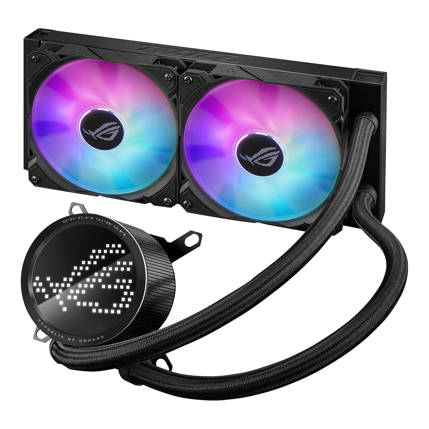 ENFRIAMIENTO LIQUIDO ASUS ROG RYUO III 240 ARGB 240MM 90RC00J1-M0UAY0 12M DE GARANTIA - rogeek