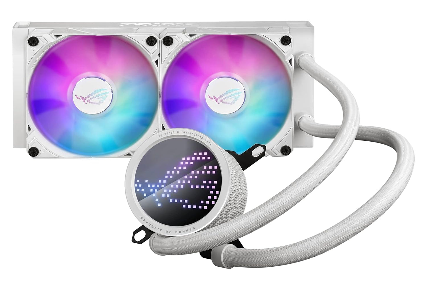 ENFRIAMIENTO LIQUIDO ASUS ROG RYUO III 240 ARGB WHITE 90RC00J2-M0AAY0 12M DE GARANTIA - rogeek