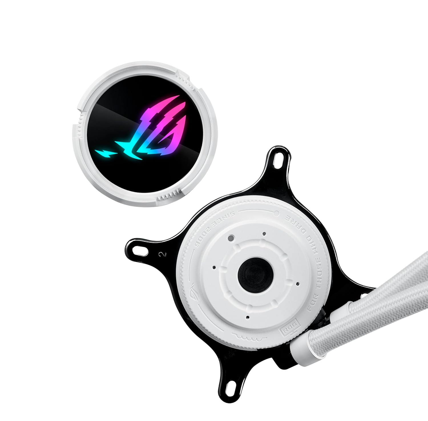 ENFRIAMIENTO LIQUIDO ASUS ROG STRIX LC III 360 ARGB WHITE AURA SYNC 90RC00T2-M0AAY0 12M DE GARANTIA - rogeek