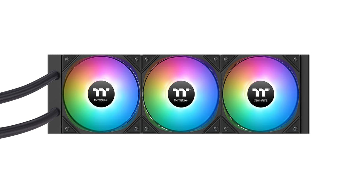 ENFRIAMIENTO LIQUIDO THERMALTAKE LA360 ARGB SYNC AIO 120MM CL-W459-PL12SW-A 12M DE GARANTIA - rogeek