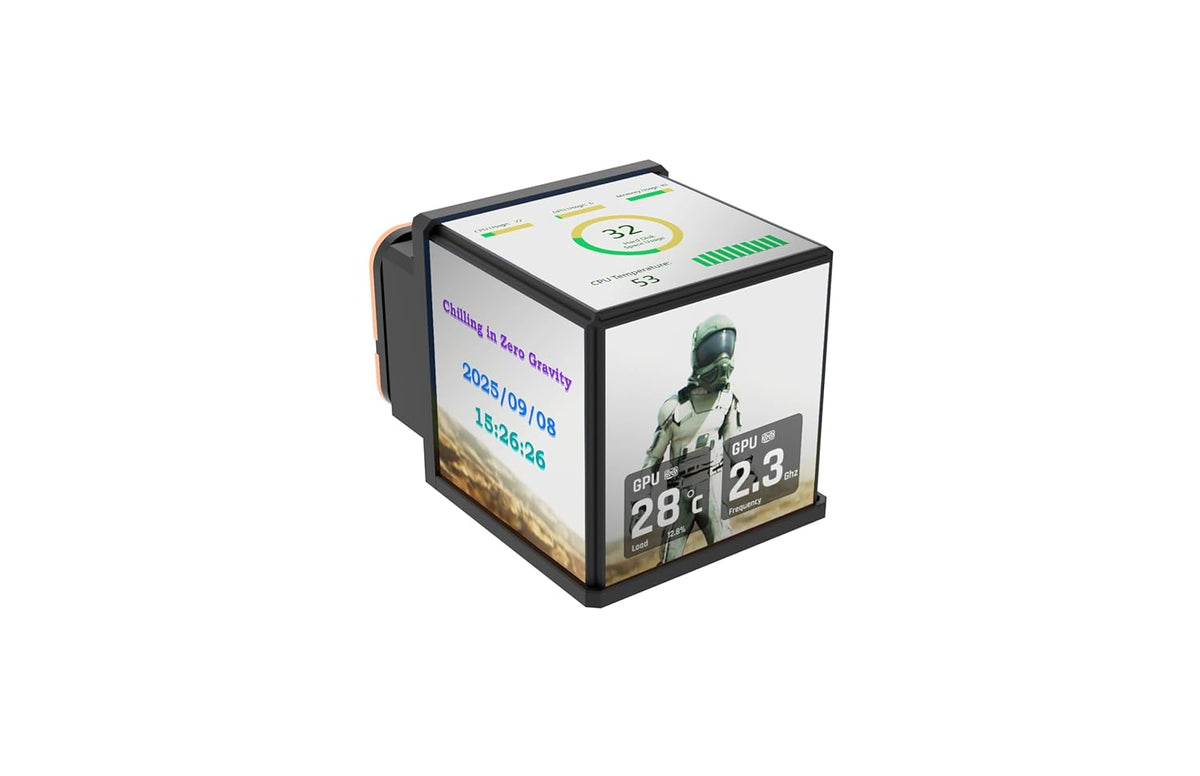 ENFRIAMIENTO LIQUIDO THERMALTAKE MINECUBE 360 ULTRA ARGB SYNC AIO 120MM 4 DISPLAY LCD CL-W481-PL12SW-A 12M DE GARANTIA - rogeek
