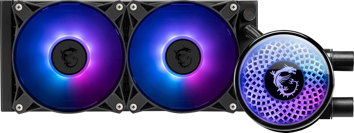ENFRIAMIENTO MSI CORELIQUID A12 240 NEGRO ARGB LGA1851/AM5 MAG CORELIQUID A12 240 11M DE GARANTIA - rogeek
