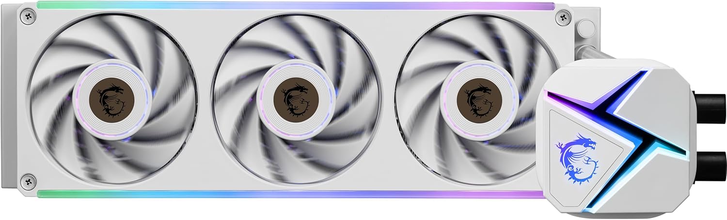 ENFRIAMIENTO MSI CORELIQUID C360 V2 360MM BLANCO ARGB LGA1851/AM5 MAG CORELIQUID C360 V2 WHITE 11M DE GARANTIA - rogeek