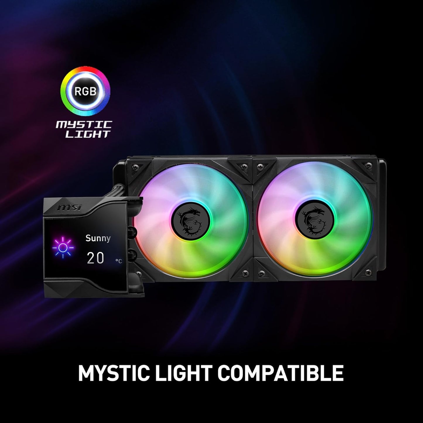 ENFRIAMIENTO MSI CORELIQUID D240 240MM NEGRO ARGB DIGITAL LGA1851/AM5 MPG CORELIQUID D240 11M DE GARANTIA - rogeek