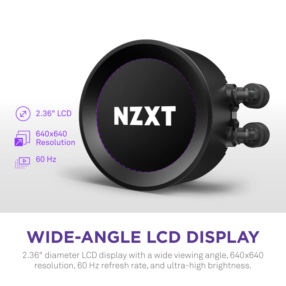 ENFRIAMIENTO NZXT KRAKEN 280 ELITE RGB 140MM NEGRO LGA1700/AM5 RL - KR28E - B1 11M DE GARANTIA - rogeek