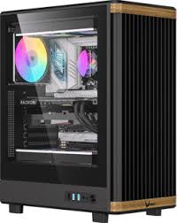 GAB FORMULA TIMBERLINE T1 BLACK MID ATX 3 AIR FAN RGB, 1USB TIPOC , 1 USB 3.0 - rogeek