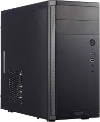 GAB FRACTAL DESIGN CORE 1100 , MATX BLACK - rogeek