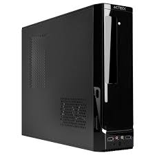 GABINETE ACTECK ATOM GS240 SLIM C/FUENTE 450W NEGRO - rogeek