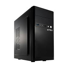 GABINETE ACTECK PERFORMANCE NEGRO ATX 480W METAL - rogeek
