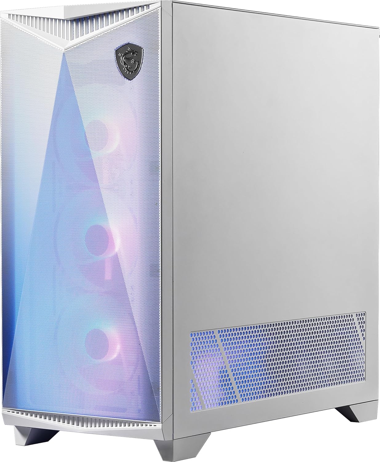GABINETE MSI GUNGNIR 300R AIR FLOW NEGRO ARGB E - ATX 4VENT USB - C C/TEMPLADO S/FUENTE MPG GUNGNIR 300R AIRFLOW 11M DE GARANTIA - rogeek