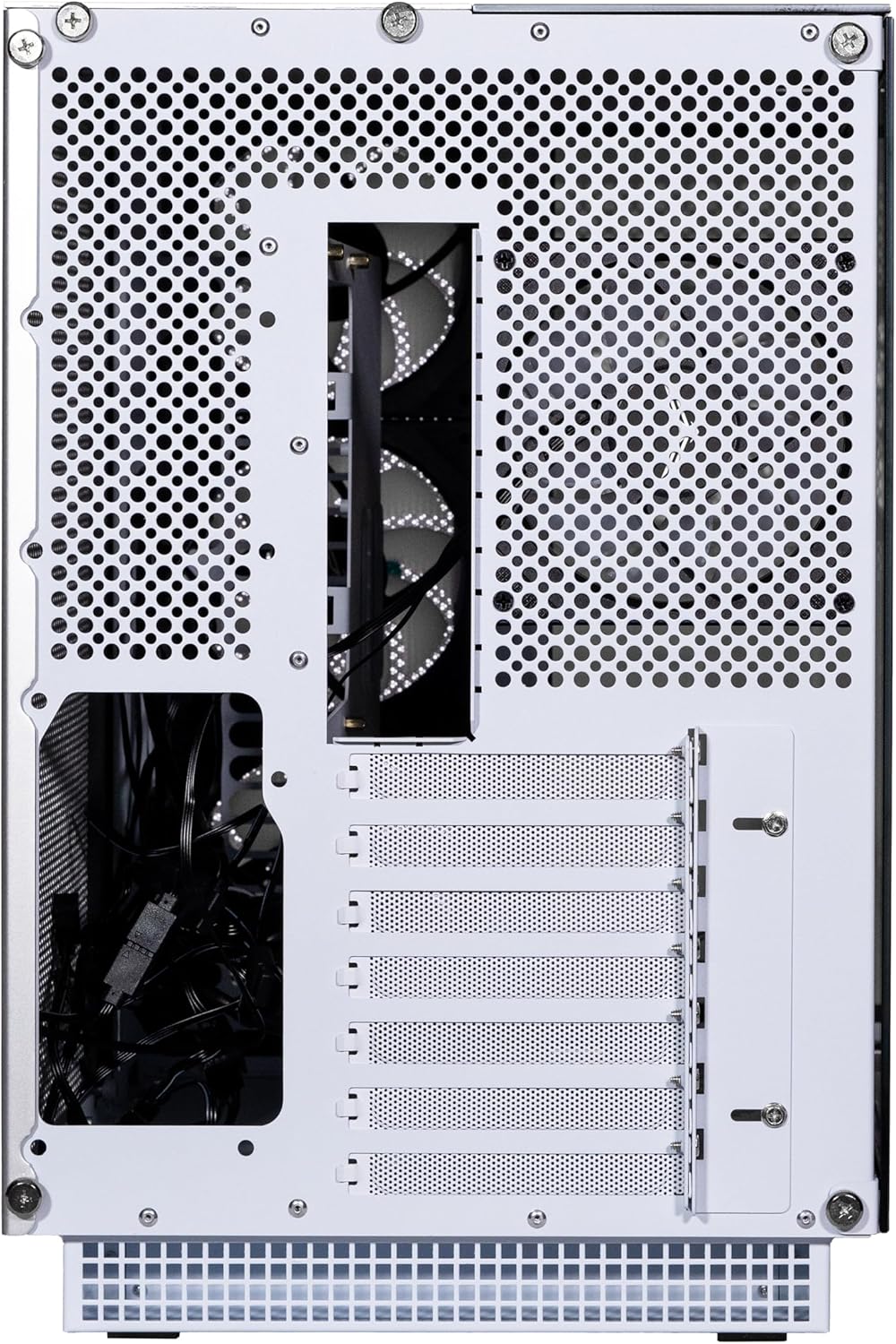 GABINETE NACEB AETHER E - ATX ARGB 4VENT S/FUENTE CRISTAL BLANCO NA - 0640 6M DE GARANTIA - rogeek