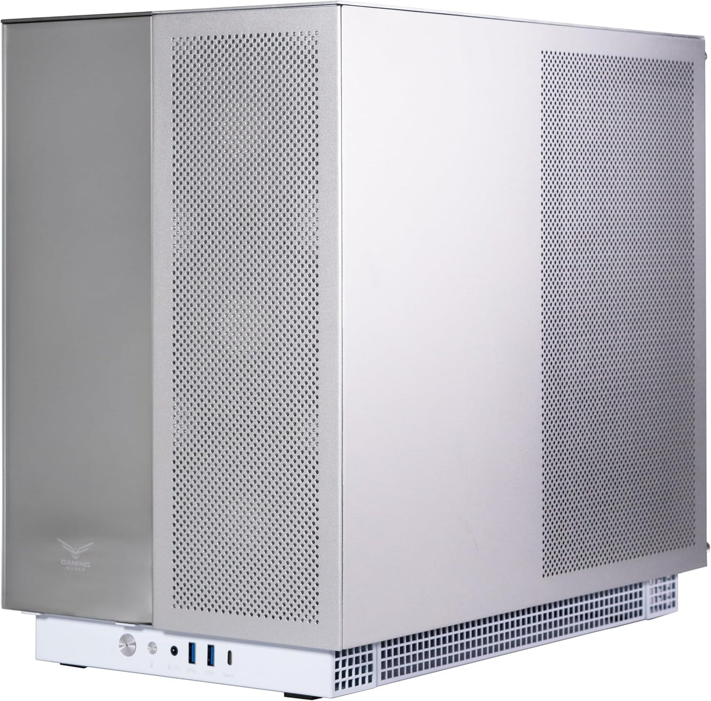 GABINETE NACEB AETHER E - ATX ARGB 4VENT S/FUENTE CRISTAL BLANCO NA - 0640 6M DE GARANTIA - rogeek