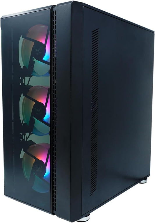 GABINETE NACEB EVOTEC TOKYO NEGRO ATX CRISTAL TEMPLADO EV - 1021 1M DE GARANTIA - rogeek
