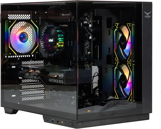 GABINETE NACEB IRIS NANO M - ATX ARGB 3VENT S/FUENTE CRISTAL NA - 0638 11M DE GARANTIA - rogeek