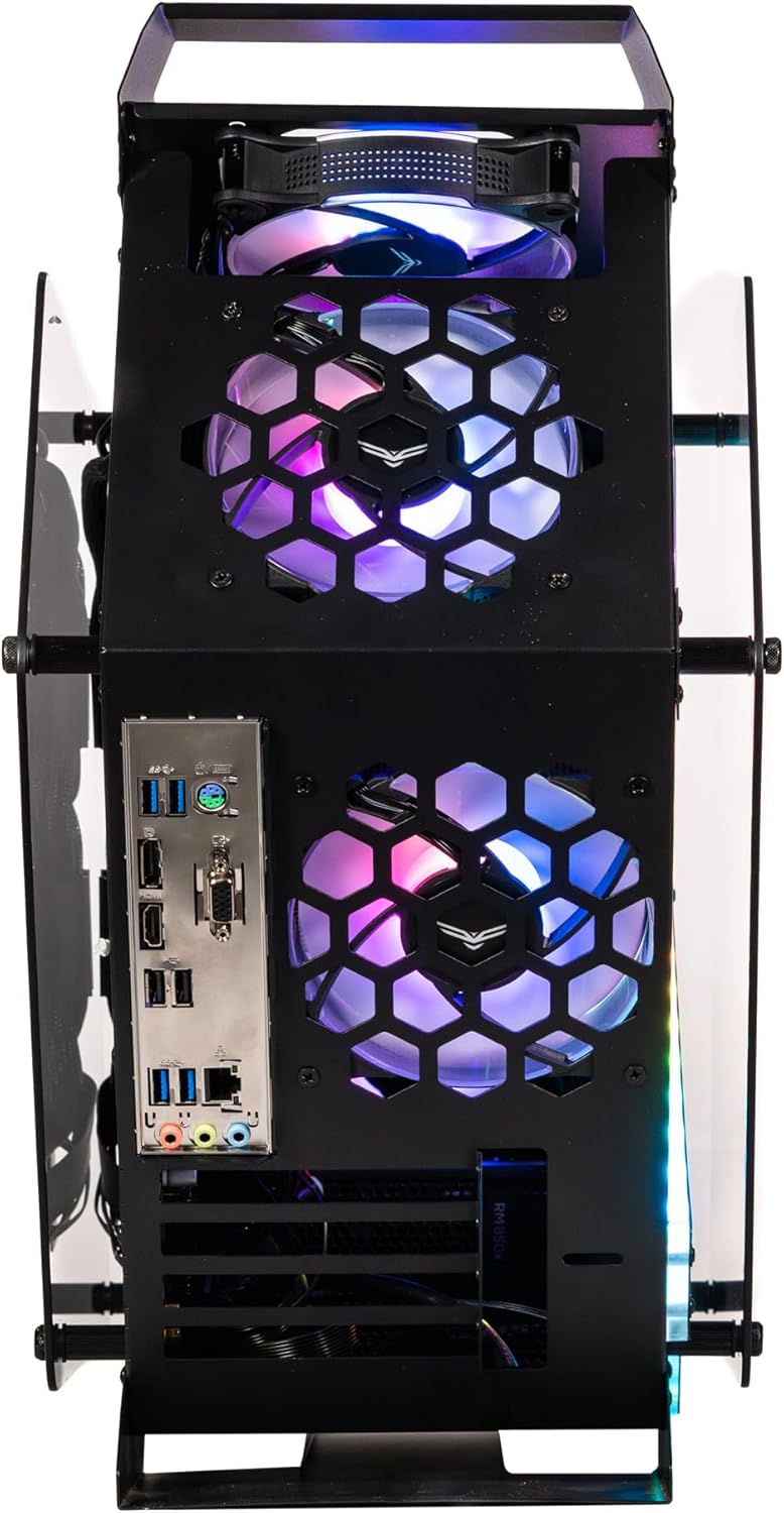 GABINETE NACEB OLYMPIAN GAMER M - ATX 3VENT ARGB S/FUENTE CRISTAL NEGRO NA - 0641 11M DE GARANTIA - rogeek