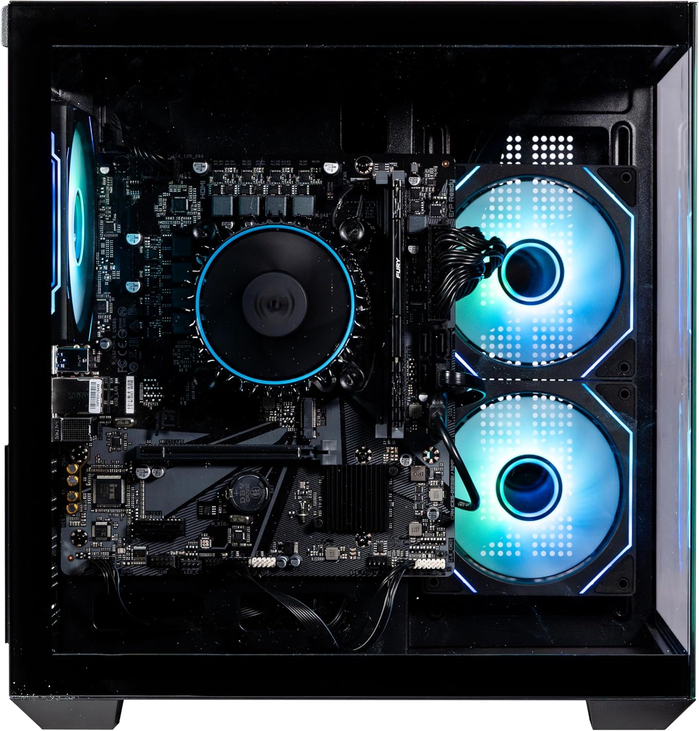 GABINETE NACEB STARFALL GAMER M - ATX RGB 3VENT S/FUENTE CRISTAL NEGRO NA - 0636N 11M DE GARANTIA - rogeek