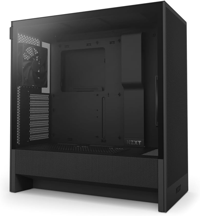 GABINETE NZXT H5 FLOW RGB EDITION NEGRO ATX S/FUENTE CRISTAL CC - H52FB - R1 12M DE GARANTIA - rogeek