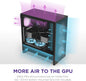 GABINETE NZXT H5 FLOW RGB EDITION NEGRO ATX S/FUENTE CRISTAL CC - H52FB - R1 12M DE GARANTIA - rogeek