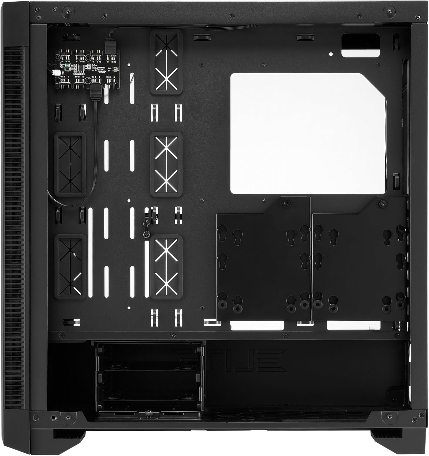 GABINETE SHARKOON ELITE SHARK CA200G RGB MATX S/FUENTE CRISTAL NEGRO C - CA200G 11M DE GARANTIA - rogeek