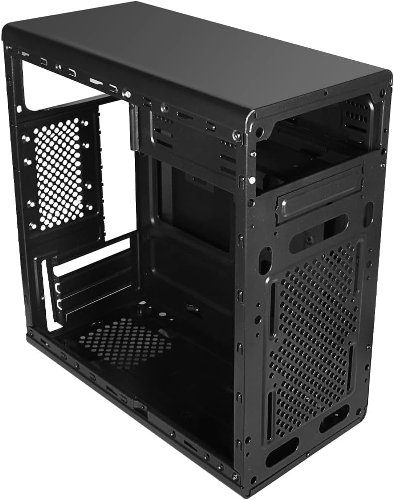 GABINETE STYLOS CGAB6 CON/FUENTE NEGRO MICRO ATX STGASC1B 11M DE GARANTIA - rogeek