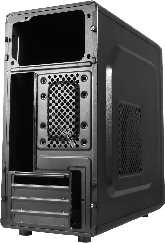 GABINETE STYLOS CGAB6 CON/FUENTE NEGRO MICRO ATX STGASC1B 11M DE GARANTIA - rogeek