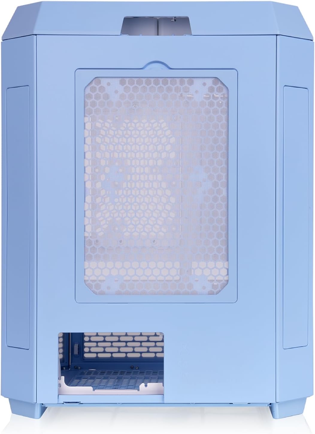 GABINETE THERMALTAKE THE TOWER 600 HYDRANGEA BLUE ATX CRISTAL MIDTOWER AZUL CA - 1Z1 - 00MFWN - 00 12M DE GARANTIA - rogeek