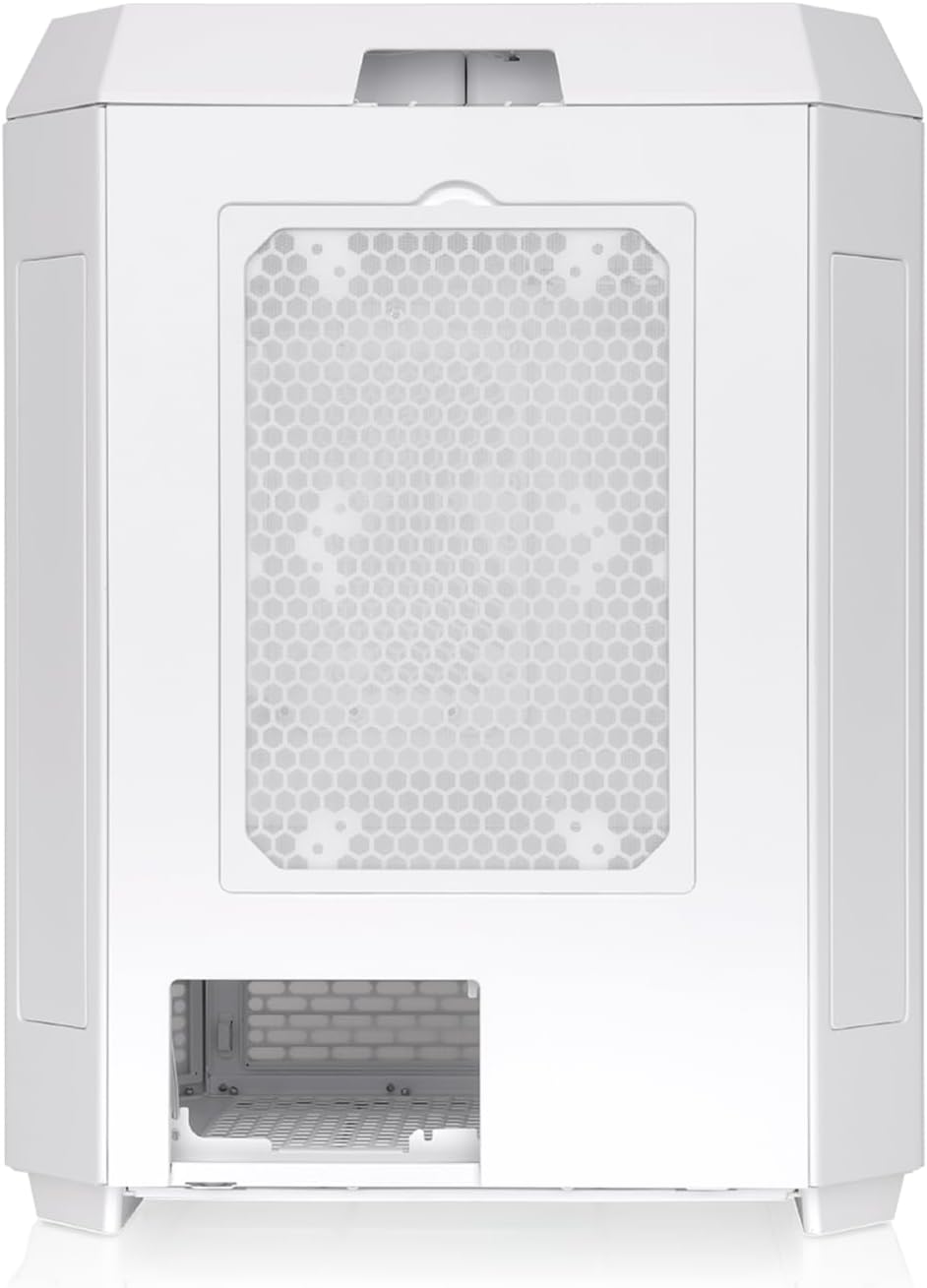 GABINETE THERMALTAKE THE TOWER 600 SNOW ATX CRISTAL MIDTOWER BLANCO CA - 1Z1 - 00M6WN - 00 12M DE GARANTIA - rogeek