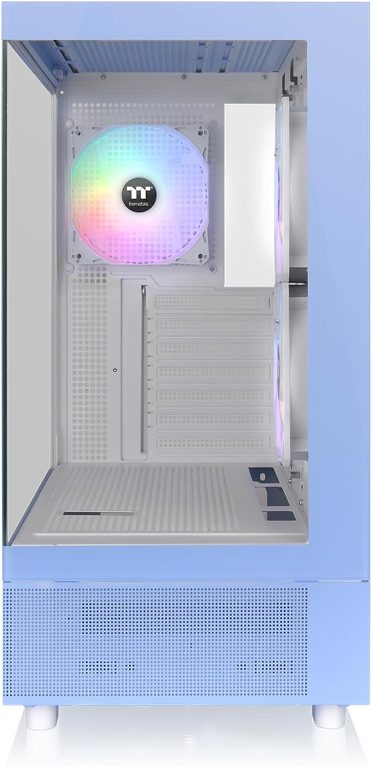 GABINETE THERMALTAKE VIEW 270 PLUS TG ARGB HYDRANGEA BLUE ATX CRISTAL MIDTOWER AZUL CA - 1Y7 - 00MFWN - 01 12M DE GARANTIA - rogeek