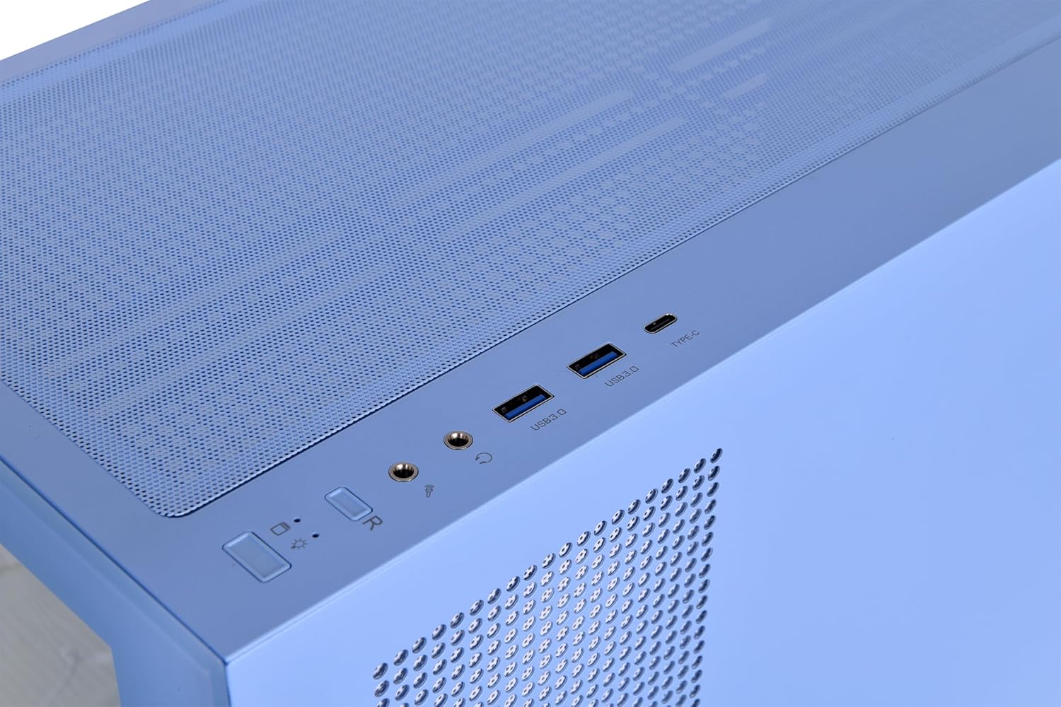 GABINETE THERMALTAKE VIEW 270 PLUS TG ARGB HYDRANGEA BLUE ATX CRISTAL MIDTOWER AZUL CA - 1Y7 - 00MFWN - 01 12M DE GARANTIA - rogeek