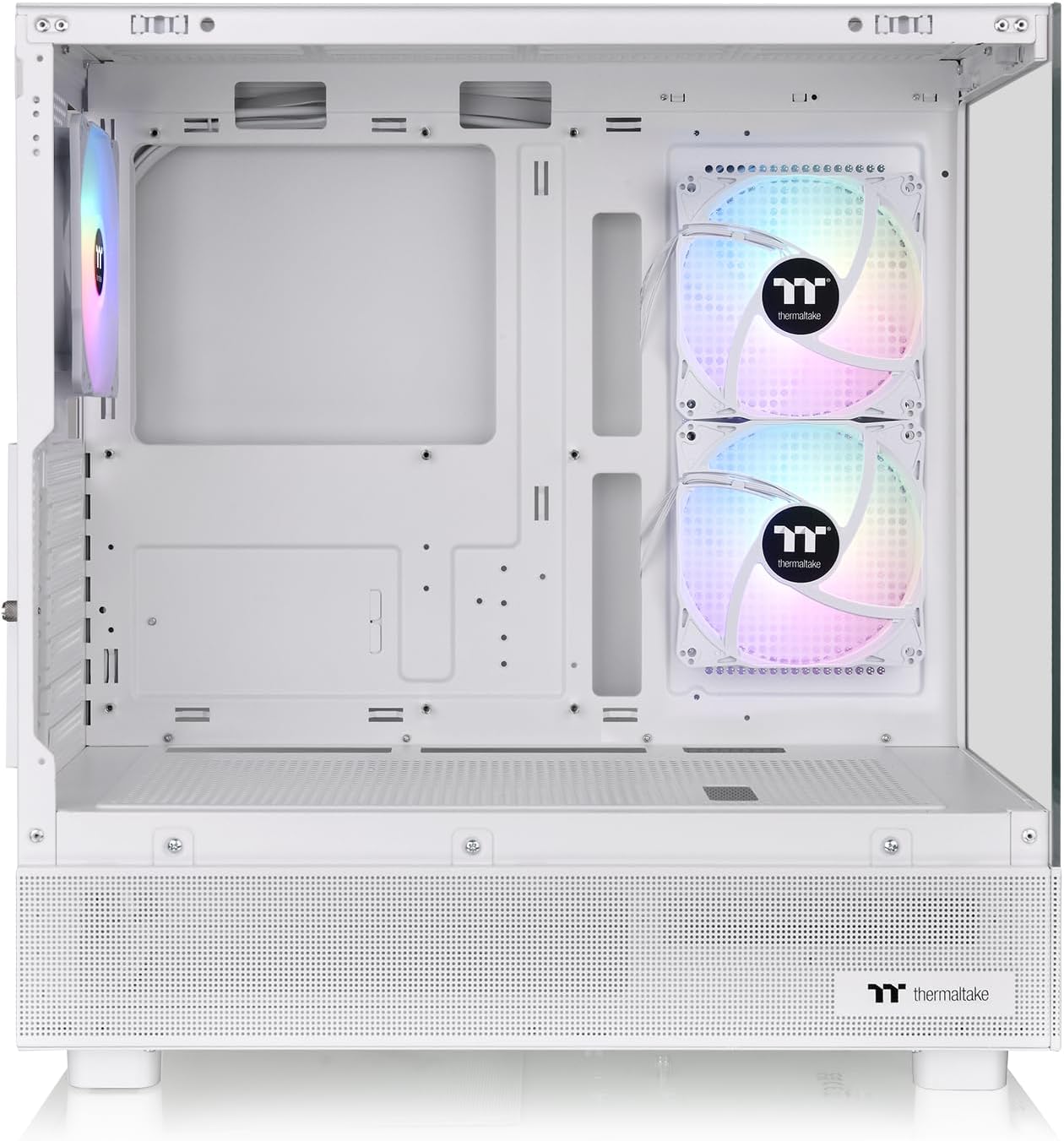 GABINETE THERMALTAKE VIEW 270 PLUS TG ARGB SNOW ATX CRISTAL MIDTOWER BLANCO CA - 1Y7 - 00M6WN - 01 12M DE GARANTIA - rogeek
