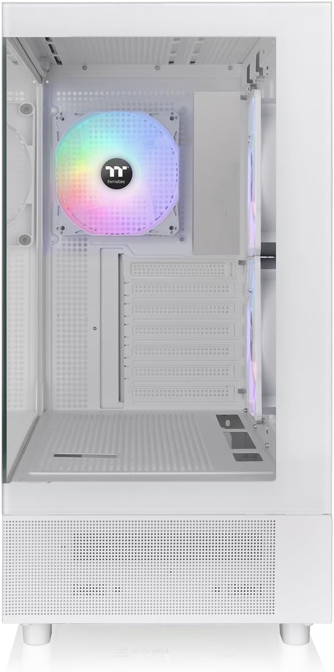GABINETE THERMALTAKE VIEW 270 PLUS TG ARGB SNOW ATX CRISTAL MIDTOWER BLANCO CA - 1Y7 - 00M6WN - 01 12M DE GARANTIA - rogeek