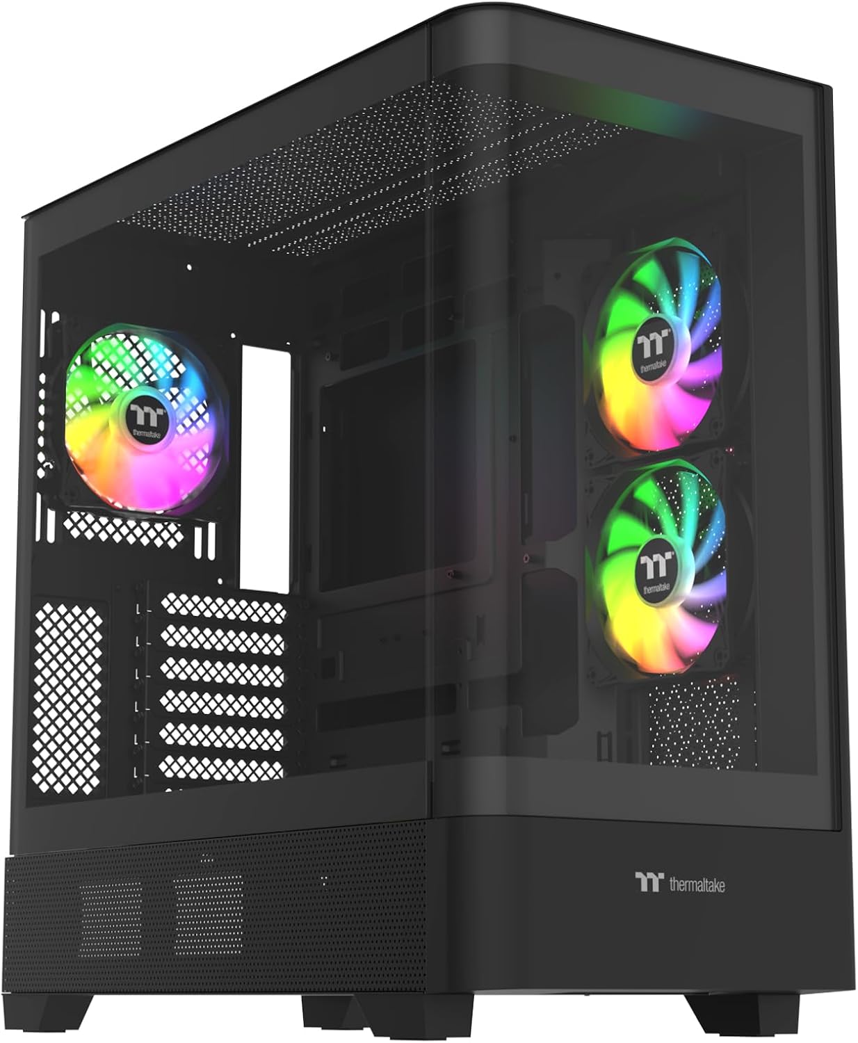 GABINETE THERMALTAKE VIEW 290 TG ARGB BLACK ARX CRISTAL MIDTOWER NEGRO CA - 11G - 00M1WN - 00 12M DE GARANTIA - rogeek